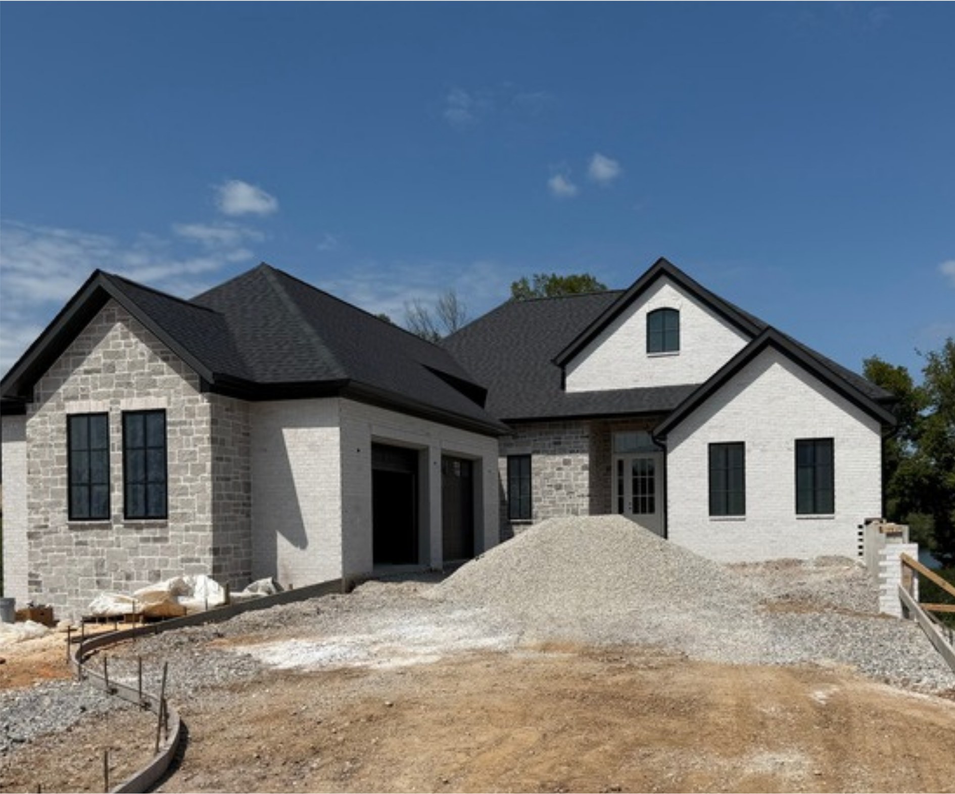 Recently completed home build